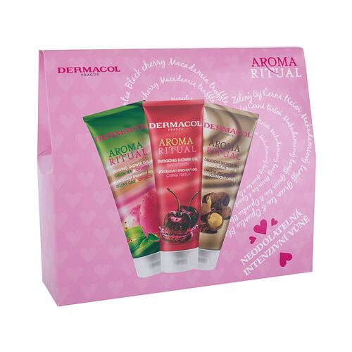 Sprchový gel Dermacol Aroma Ritual Green Tea & Opuntia 250 ml poškozená krabička Kazeta