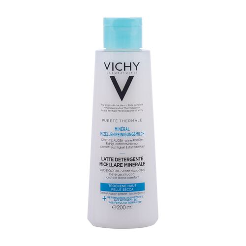 Čisticí mléko Vichy Pureté Thermale Mineral Milk For Dry Skin 200 ml