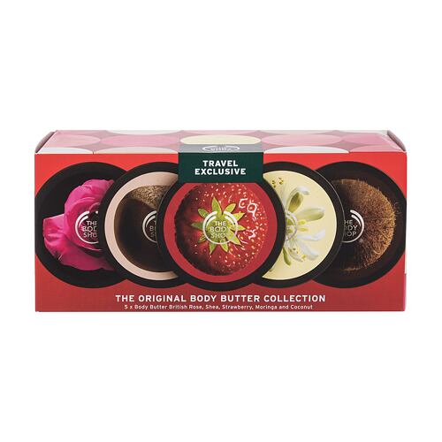 Tělové máslo The Body Shop The Original Body Butter Collection 50 ml poškozená krabička Kazeta
