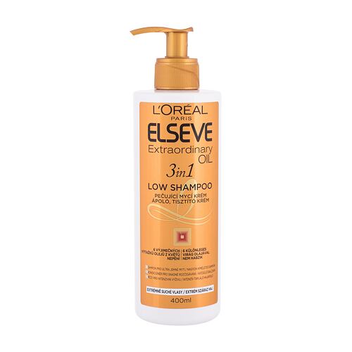 Šampon L'Oréal Paris Elseve Extraordinary Oil 3in1 Low Shampoo 400 ml