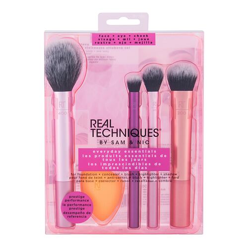 Štětec Real Techniques Brushes Everyday Essentials 1 ks poškozená krabička Kazeta