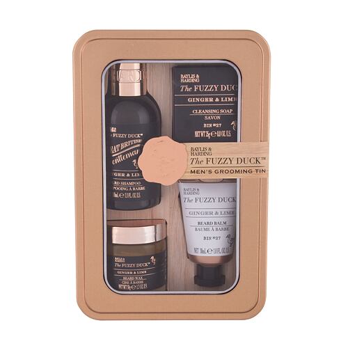 Šampon Baylis & Harding The Fuzzy Duck™ Men's Grooming Tin Ginger & Lime 100 ml Kazeta