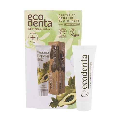 Zubní pasta Ecodenta Organic Papaya Whitening 10 ml