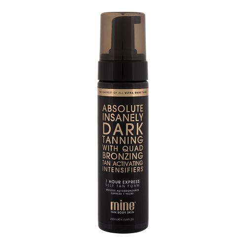 Samoopalovací přípravek MineTan Absolute X60 Self Tan Foam Ultra Dark 200 ml