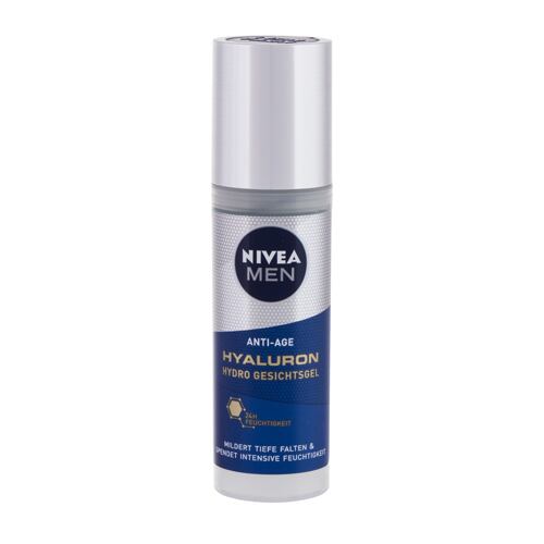 Pleťový gel Nivea Men Hyaluron Hydro 50 ml poškozená krabička