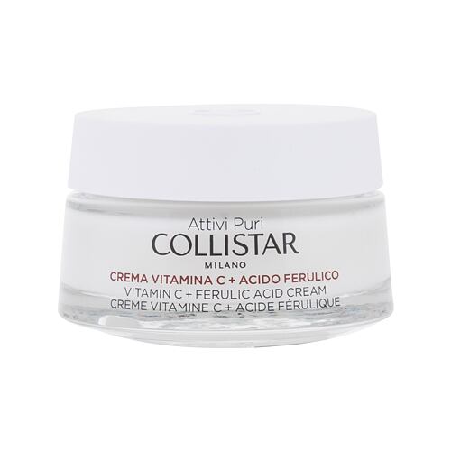 Denní pleťový krém Collistar Pure Actives Vitamin C + Ferulic Acid Cream 50 ml