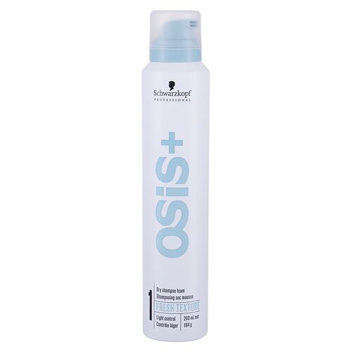 Suchý šampon Schwarzkopf Professional Osis+ Fresh Texture 200 ml poškozený flakon