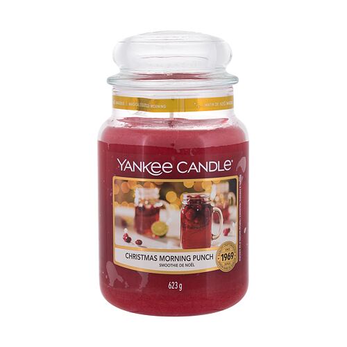 Vonná svíčka Yankee Candle Christmas Morning Punch 623 g poškozený flakon