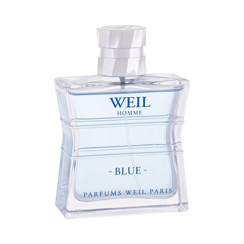 Parfémovaná voda WEIL Homme Blue 100 ml poškozená krabička