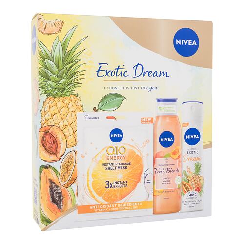 Sprchový gel Nivea Exotic Dream 300 ml Kazeta