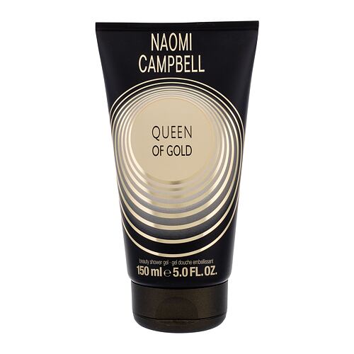 Sprchový gel Naomi Campbell Queen Of Gold 150 ml poškozený obal
