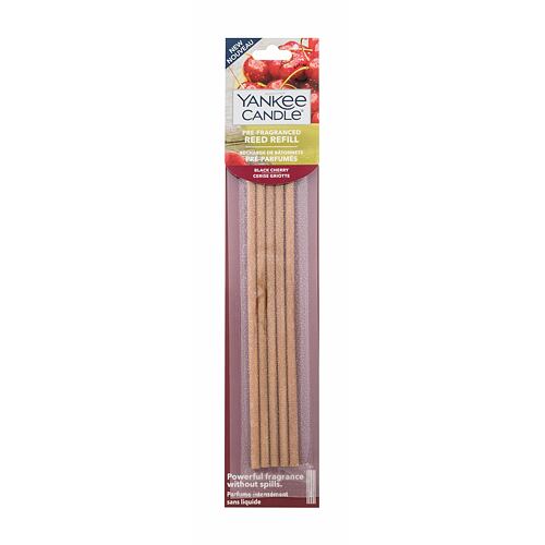 Bytový sprej a difuzér Yankee Candle Black Cherry Pre-Fragranced Reed Refill 5 ks