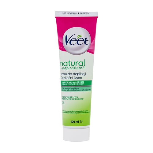 Depilační přípravek Veet Natural Inspirations™ Hair Removal Cream Sensitive Skin 100 ml