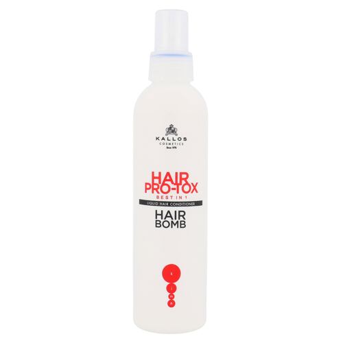 Kondicionér Kallos Cosmetics Hair Pro-Tox Hair Bomb 200 ml poškozený flakon