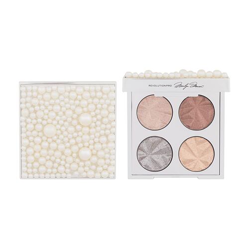 Oční stín Revolution Pro X Marilyn Monroe Eye Quad 3,2 g White Pearl