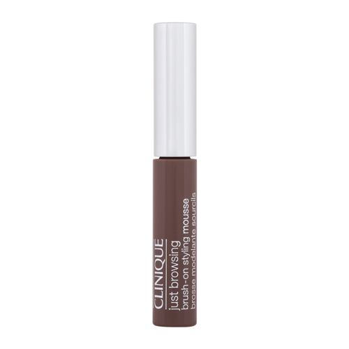 Řasenka na obočí Clinique Just Browsing Brush-On-Styling Mousse 2 ml 02 Light Brown