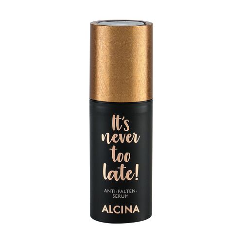 Pleťové sérum ALCINA It´s Never Too Late! Anti-Wrinkle 30 ml poškozená krabička