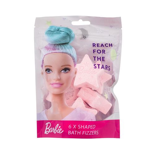 Bomba do koupele Barbie Bath Fizzers Reach For The Stars 6x30 g