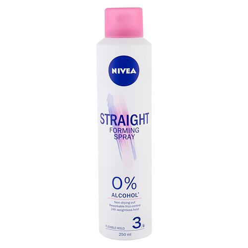 Uhlazení vlasů Nivea Forming Spray Straight 250 ml poškozený flakon
