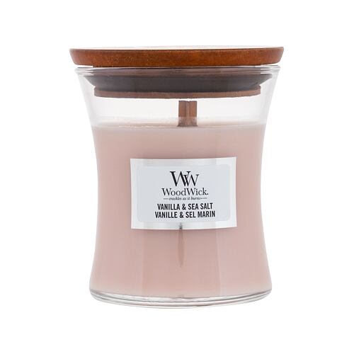 Vonná svíčka WoodWick Vanilla & Sea Salt 85 g