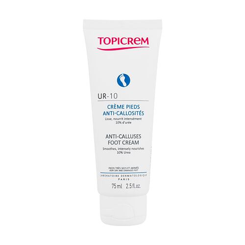 Krém na nohy Topicrem UR 10 Anti-Calluses Foot Cream 75 ml