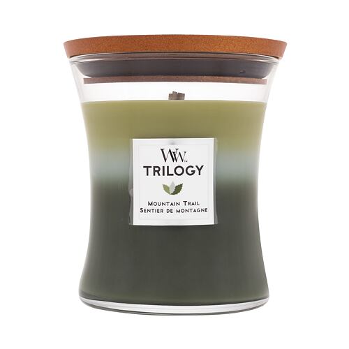 Vonná svíčka WoodWick Trilogy Mountain Trail 275 g
