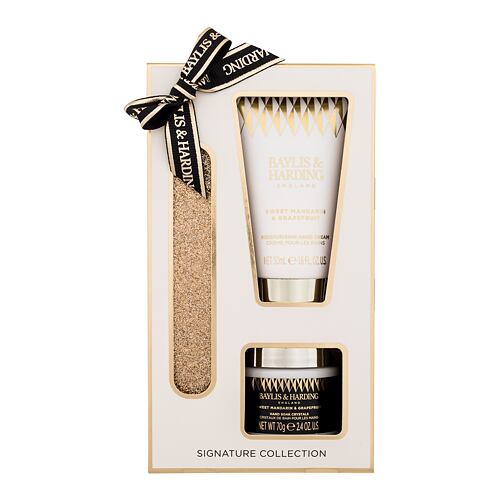 Krém na ruce Baylis & Harding Sweet Mandarin & Grapefruit Signature Collection Set 50 ml poškozená krabička Kazeta