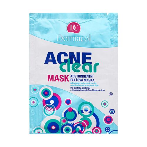 Pleťová maska Dermacol AcneClear 16 g