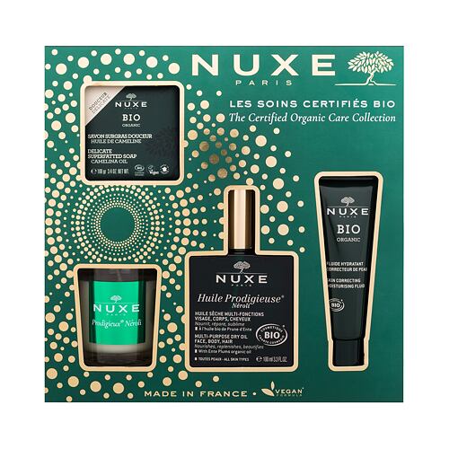 Tělový olej NUXE Huile Prodigieuse The Certified Organic Care Collection 100 ml poškozená krabička Kazeta