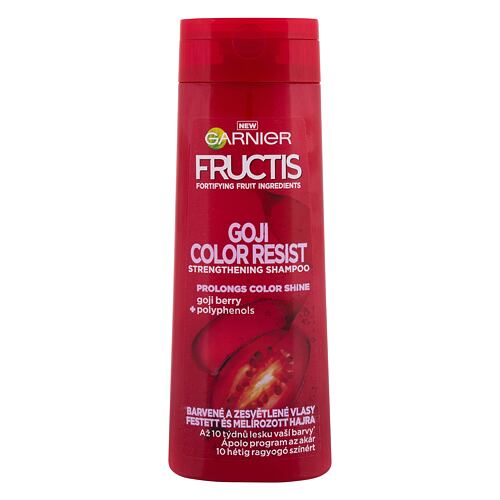 Šampon Garnier Fructis Color Resist Goji 400 ml poškozený flakon