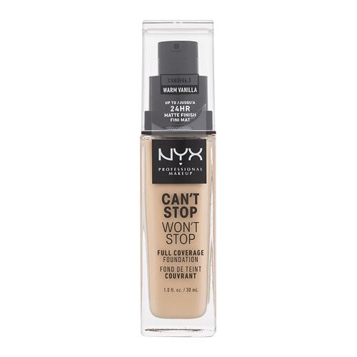 Make-up NYX Professional Makeup Can't Stop Won't Stop 30 ml 6.3 Warm Vanilla poškozený flakon