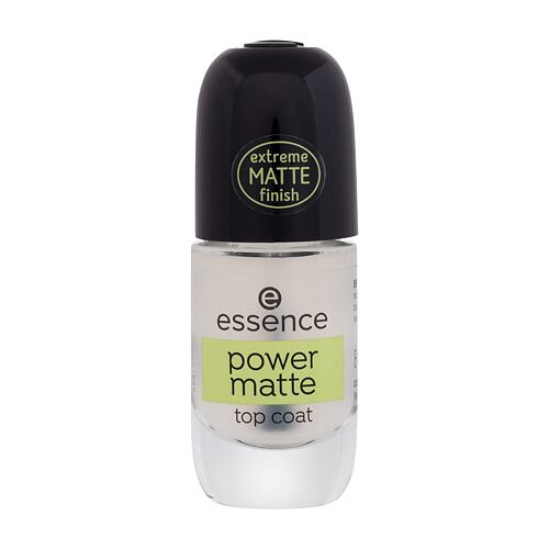 Lak na nehty Essence Power Matte Top Coat 8 ml