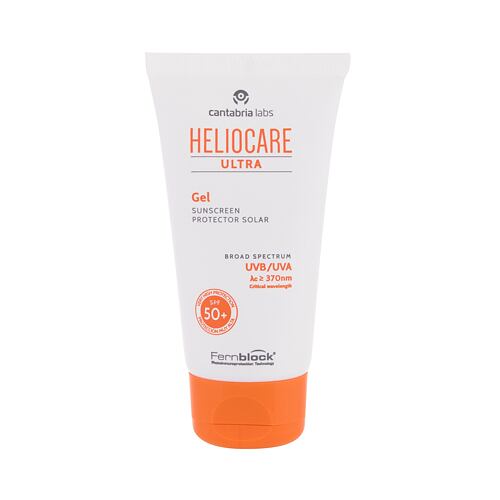 Opalovací přípravek na obličej Heliocare Ultra Gel SPF50+ 50 ml poškozená krabička