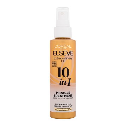 Olej na vlasy L'Oréal Paris Elseve Extraordinary Oil 10in1 Miracle Treatment 150 ml poškozený flakon