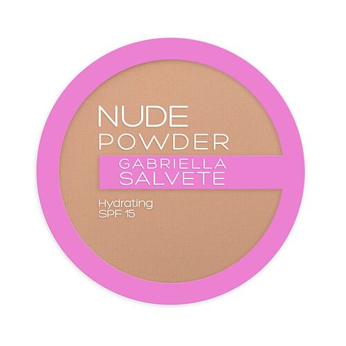 Pudr Gabriella Salvete Nude Powder SPF15 8 g 04 Nude Beige poškozená krabička