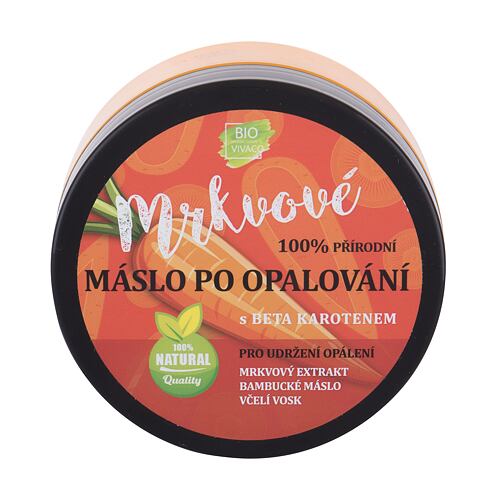 Přípravek po opalování Vivaco Bio Carrot After Sun Butter 150 ml poškozený obal