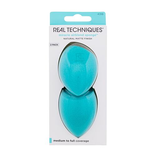Aplikátor Real Techniques Miracle Airblend Sponge 2 ks poškozená krabička