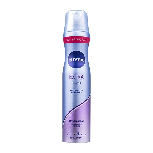 Lak na vlasy Nivea Extra Strong 250 ml poškozený flakon