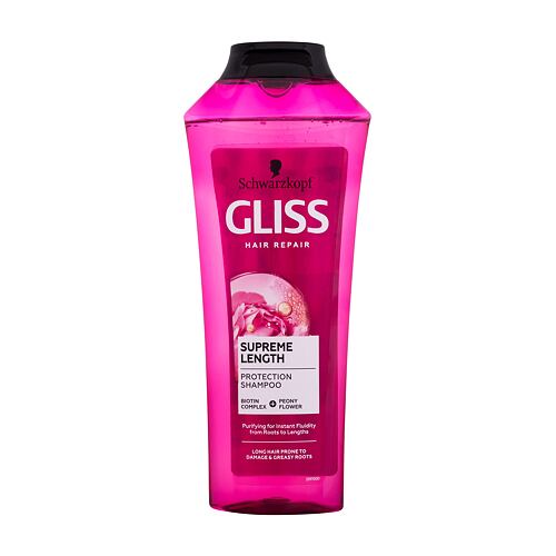 Šampon Schwarzkopf Gliss Supreme Length Protection Shampoo 400 ml