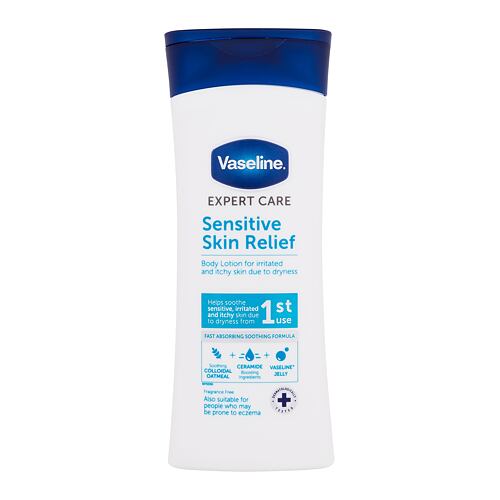 Tělové mléko Vaseline Intensive Care Sensitive Skin Relief 400 ml