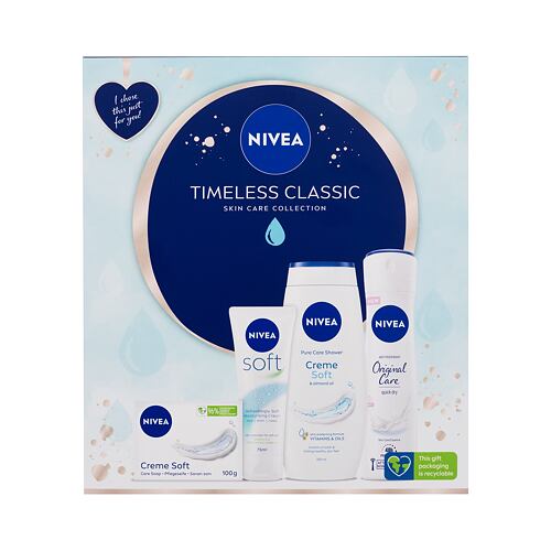 Sprchový gel Nivea Timeless Classic 250 ml Kazeta
