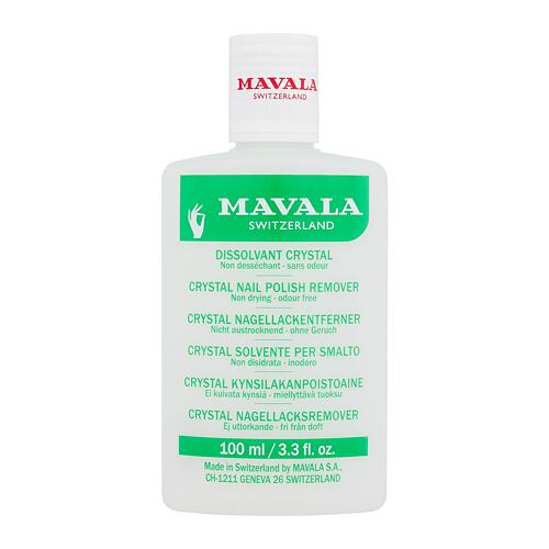 Odlakovač nehtů MAVALA Nail Polish Remover Crystal 100 ml