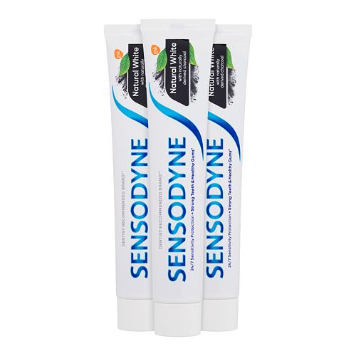 Zubní pasta Sensodyne Natural White Trio 3x75 ml