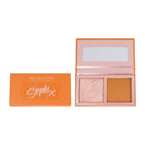 Rozjasňovač Makeup Revolution London Soph x Face Highlighter Duo 9 g Honey Glaze