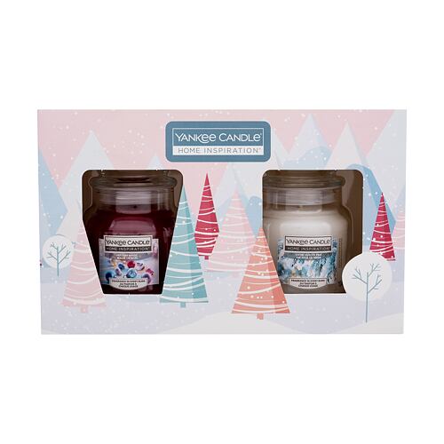Vonná svíčka Yankee Candle Home Inspiration Christmas Set 104 g poškozená krabička Kazeta