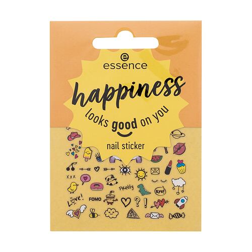 Ozdoby na nehty Essence Nail Stickers Happiness Looks Good On You 1 balení