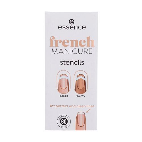 Manikúra Essence French Manicure Stencils 01 French Tips & Tricks 60 ks