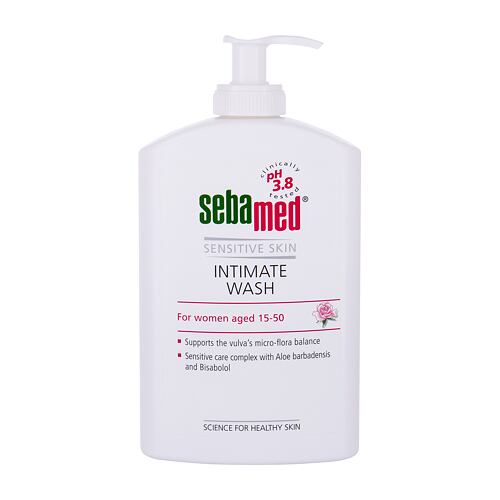 Intimní hygiena SebaMed Sensitive Skin Intimate Wash Age 15-50 400 ml poškozená krabička