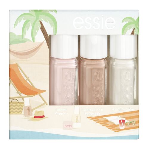 Lak na nehty Essie Summer Mini Trio Life Is A Beach 5 ml Ballet Slippers Kazeta