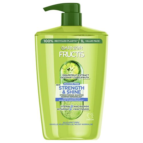 Šampon Garnier Fructis Strength & Shine Fortifying Shampoo 1000 ml